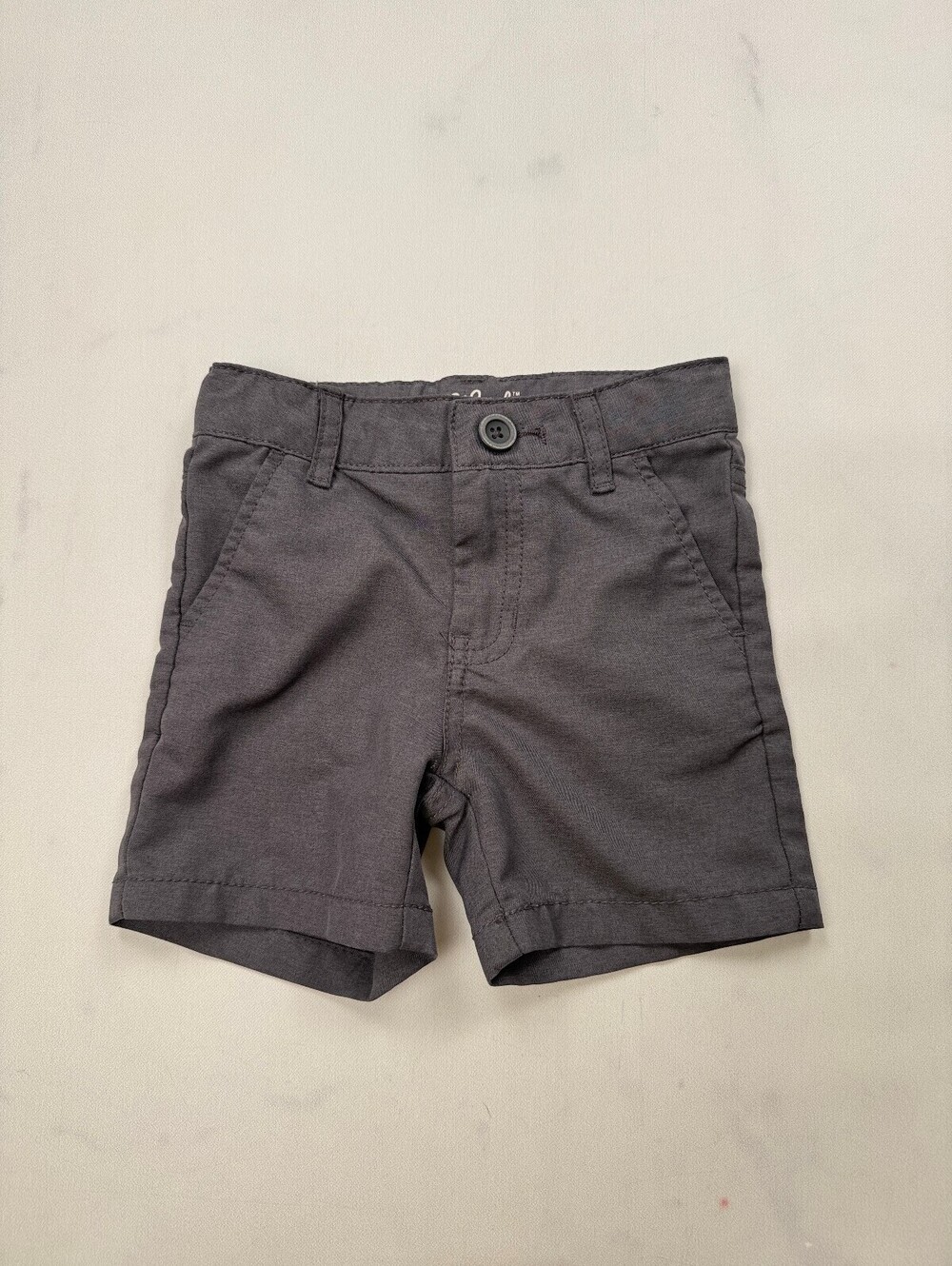 Cat & Jack Chino Shorts Charcoal Modern Classic Tailored - Boys 2T